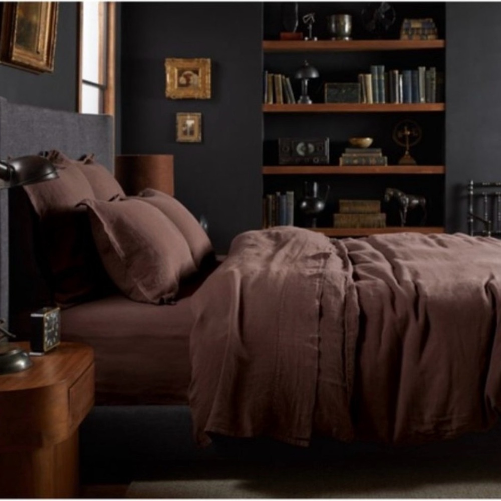 Parachute Home Cal King fitted sheet Raisin